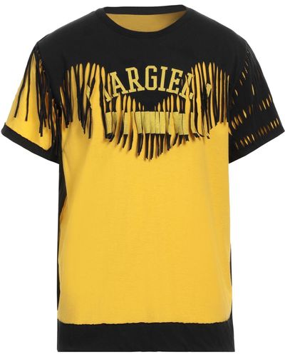 Maison Margiela T-shirts - Gelb