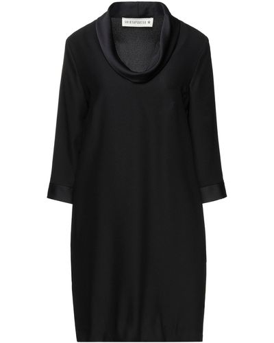 Shirtaporter Short Dress - Black