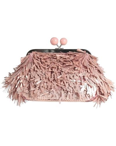 Weekend by Maxmara Light Handbag Polyester, Polyethylene - Pink