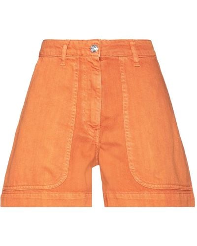 Nine:inthe:morning Denim Shorts - Orange