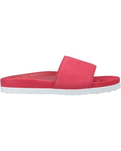 Buscemi Sandals Soft Leather - Pink