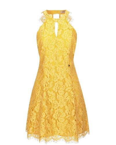 Liu Jo Mini-Kleid - Gelb