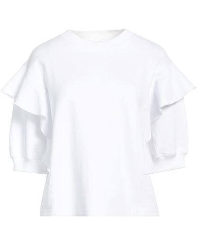 Chloé Sweatshirt Cotton, Elastane - White