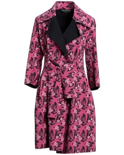 La Petite Robe Di Chiara Boni Overcoat & Trench Coat - Purple