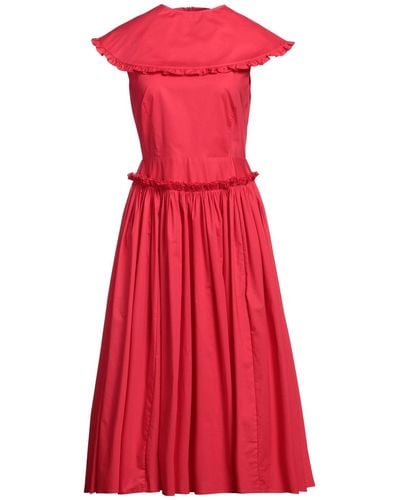 Vivetta Midi Dress - Red