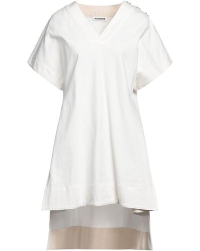 Jil Sander Mini Dress - White