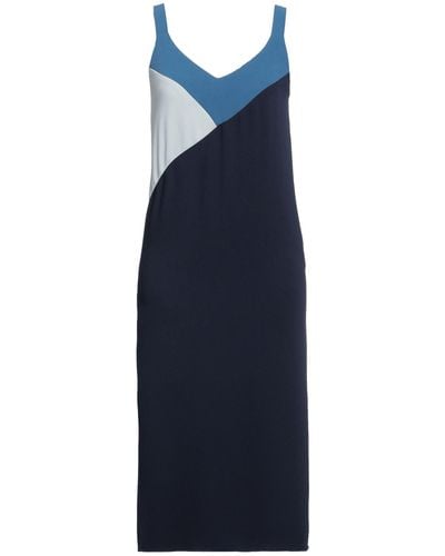Armani Exchange Midi-Kleid - Blau