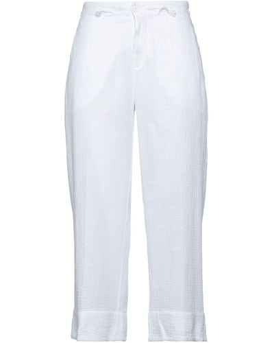 European Culture Trousers - White