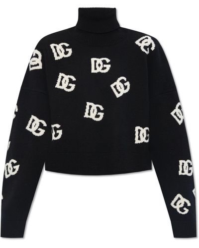 Dolce & Gabbana Cuello alto - Negro