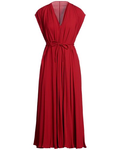 Valentino Garavani Vestido midi - Rojo