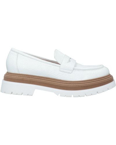 Laura Bellariva Loafers - White