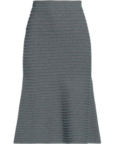 Emporio Armani Midi Skirt - Gray