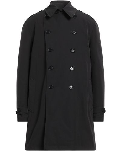 Aspesi Overcoat & Trench Coat - Black