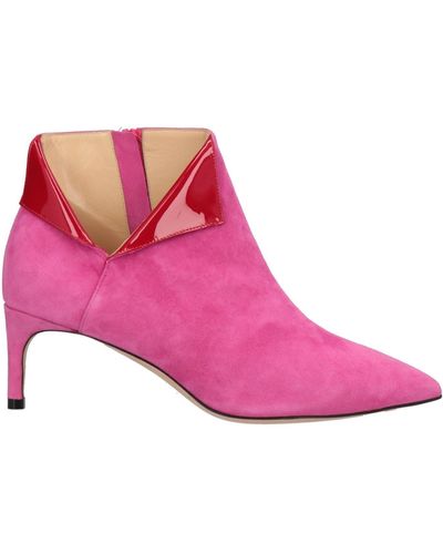 Giannico Ankle Boots - Pink