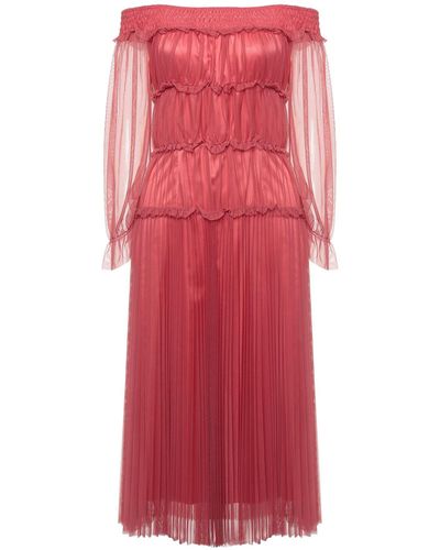 Imperial Midi Dress - Pink