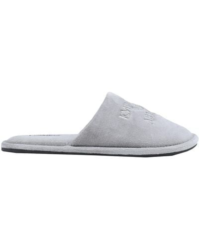 Emporio Armani Pantuflas - Blanco