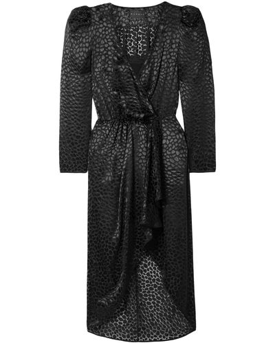 Dundas Midi Dress - Black