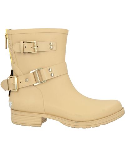 Colors Of California Ankle Boots - Natural