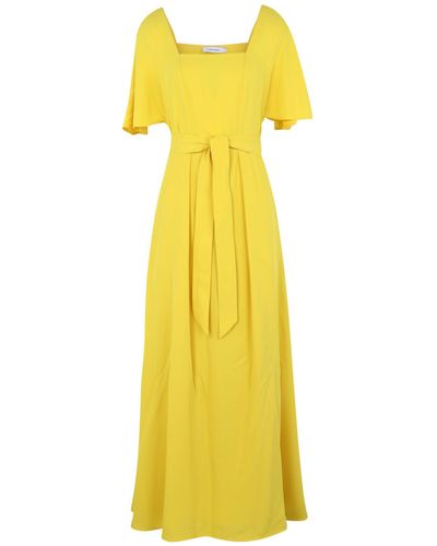 Calvin Klein Long Dress - Yellow