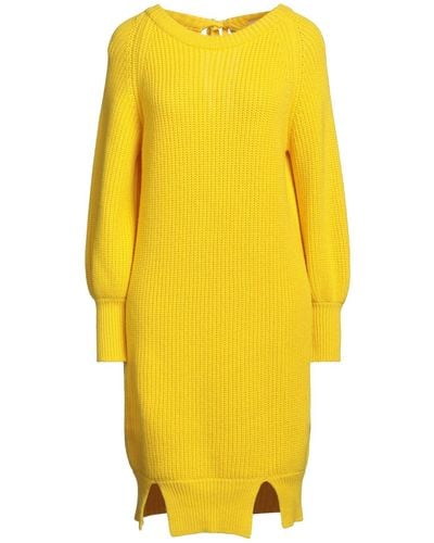 Crida Milano Mini-Kleid - Gelb