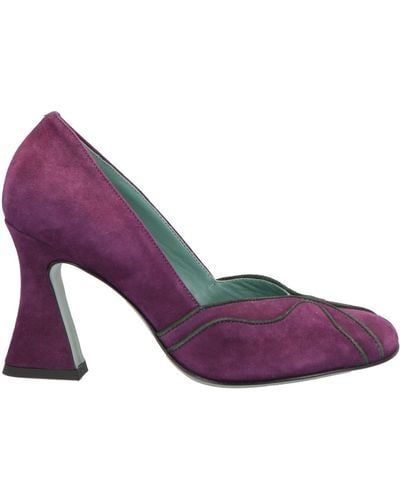 Paola D'arcano Court Shoes - Purple
