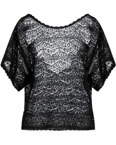Suoli Sweater Linen, Polyester - Black
