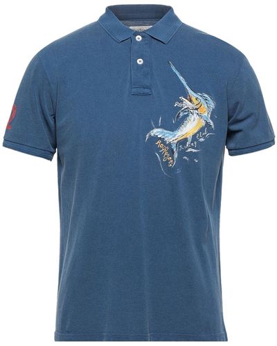 Roy Rogers Polo Shirt - Blue