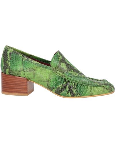Avril Gau Loafers - Green