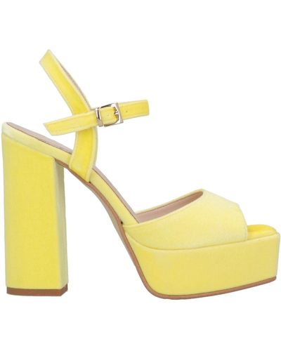 Divine Follie Sandals - Yellow