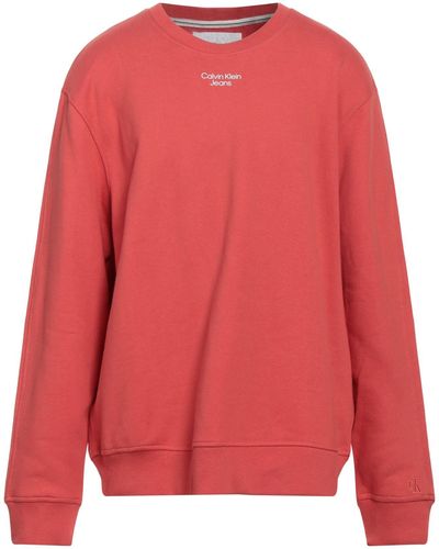 Calvin Klein Sweat-shirt - Rouge