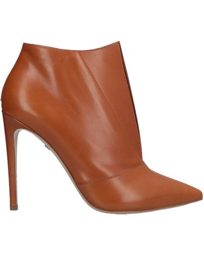 Longchamp Ankle Boots Soft Leather - Brown
