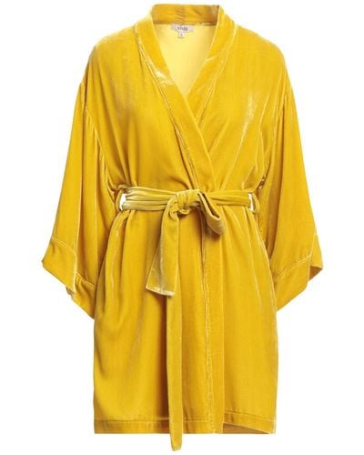 Vivis Dressing Gown Or Bathrobe - Yellow