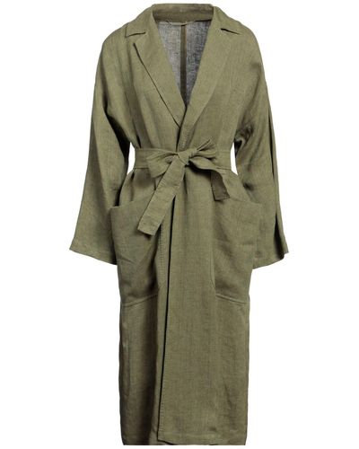 Max Mara Studio Overcoat & Trench Coat - Green