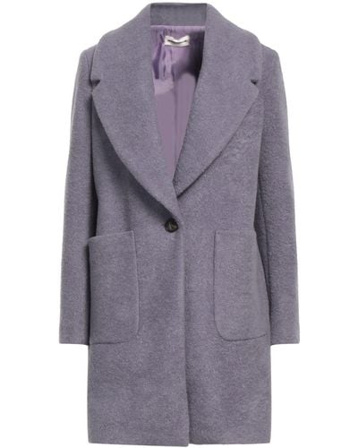 Sandro Ferrone Coat - Purple