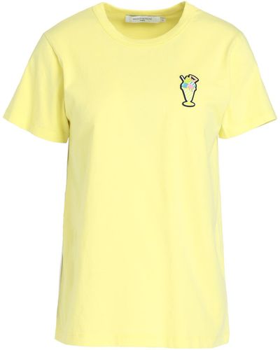 Maison Kitsuné Camiseta - Amarillo