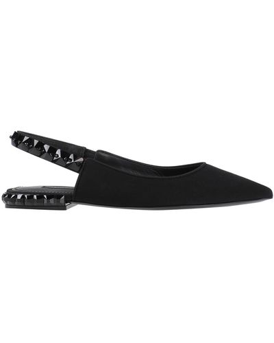 Dolce & Gabbana Slingback Slippers - Black