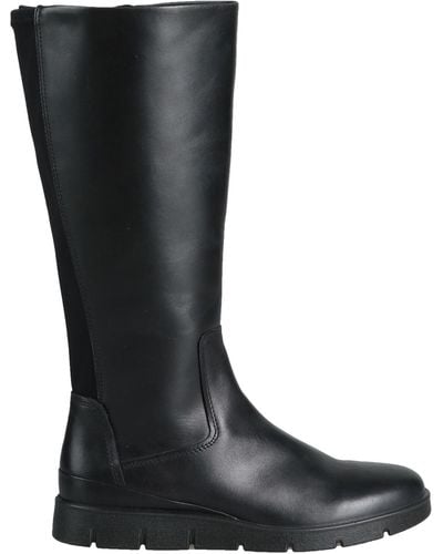 Ecco Knee Boots - Black