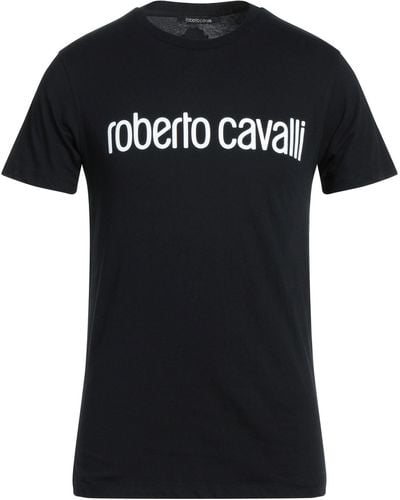 Roberto Cavalli T-shirts - Schwarz