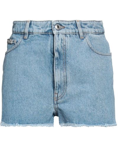 Gcds Shorts Jeans - Blu