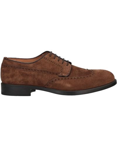 Fabi Lace-up Shoes - Brown