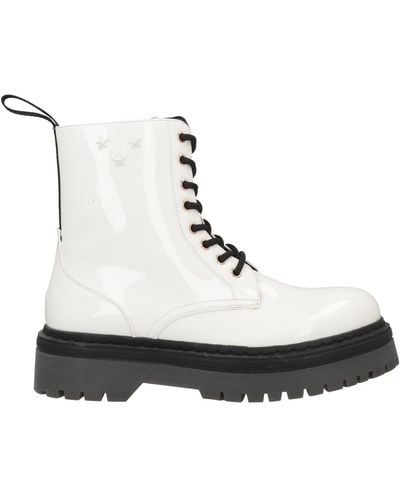 Lumberjack Ankle Boots - White