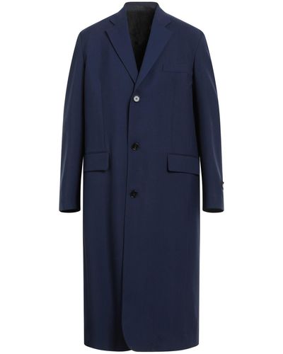 Marni Overcoat & Trench Coat - Blue