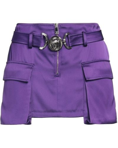 Versace Mini Skirt - Purple