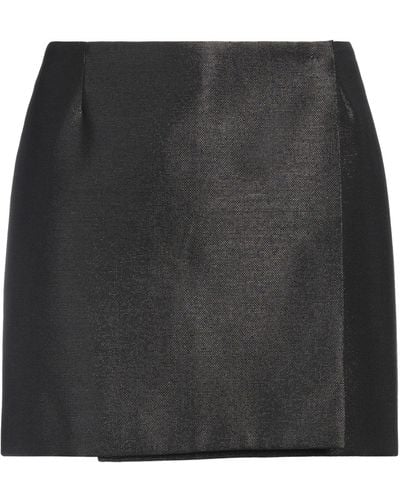 Sportmax Mini Skirt Wool, Viscose, Metal - Black