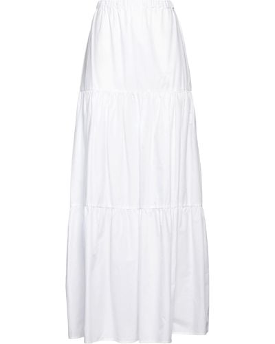 Pinko Maxi Skirt - White