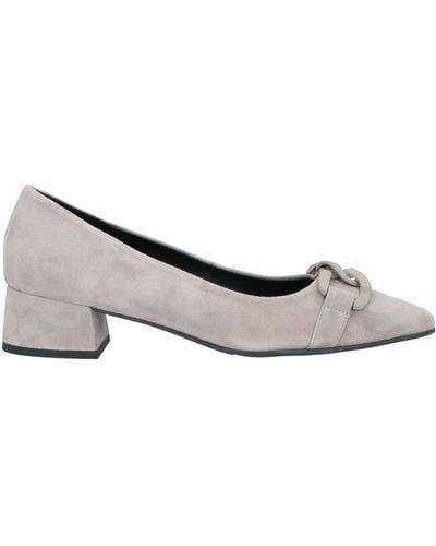 Marian Court Shoes - Grey