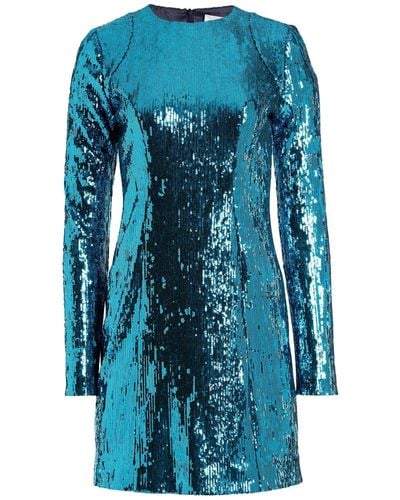 Galvan London Mini Dress - Blue
