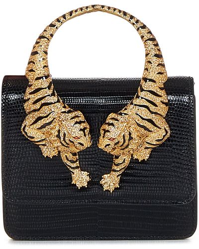 Roberto Cavalli Schultertasche - Schwarz