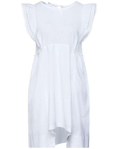 High Mini Dress - White