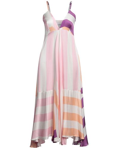 Silvian Heach Midi Dress - Pink